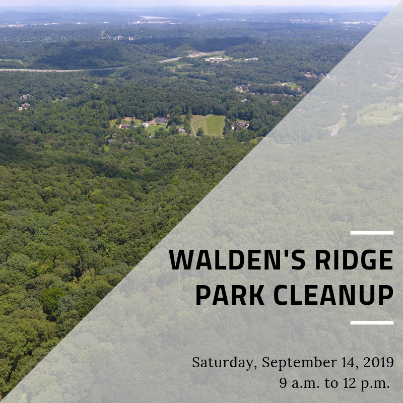 Walden's Ridge Park Cleanup 2019