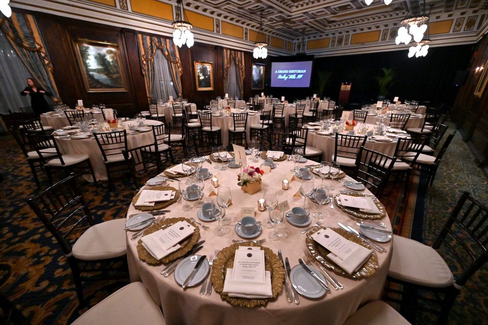 The Grand Ballroom at The Hermitage Hotel for the event honoring Ridley Wills II on Monday, November 18, 2019.