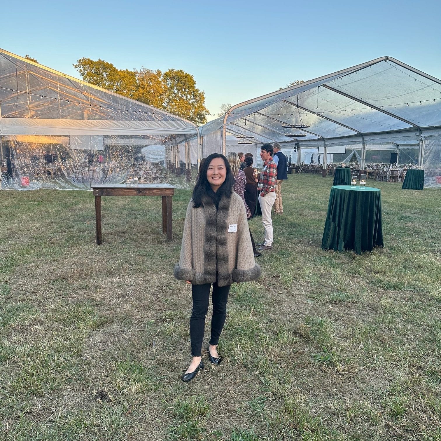 Jenny Zhang in 2023 at Once in a Blue Moon, The Land Trust for Tennessee's largest annual fundraising event.